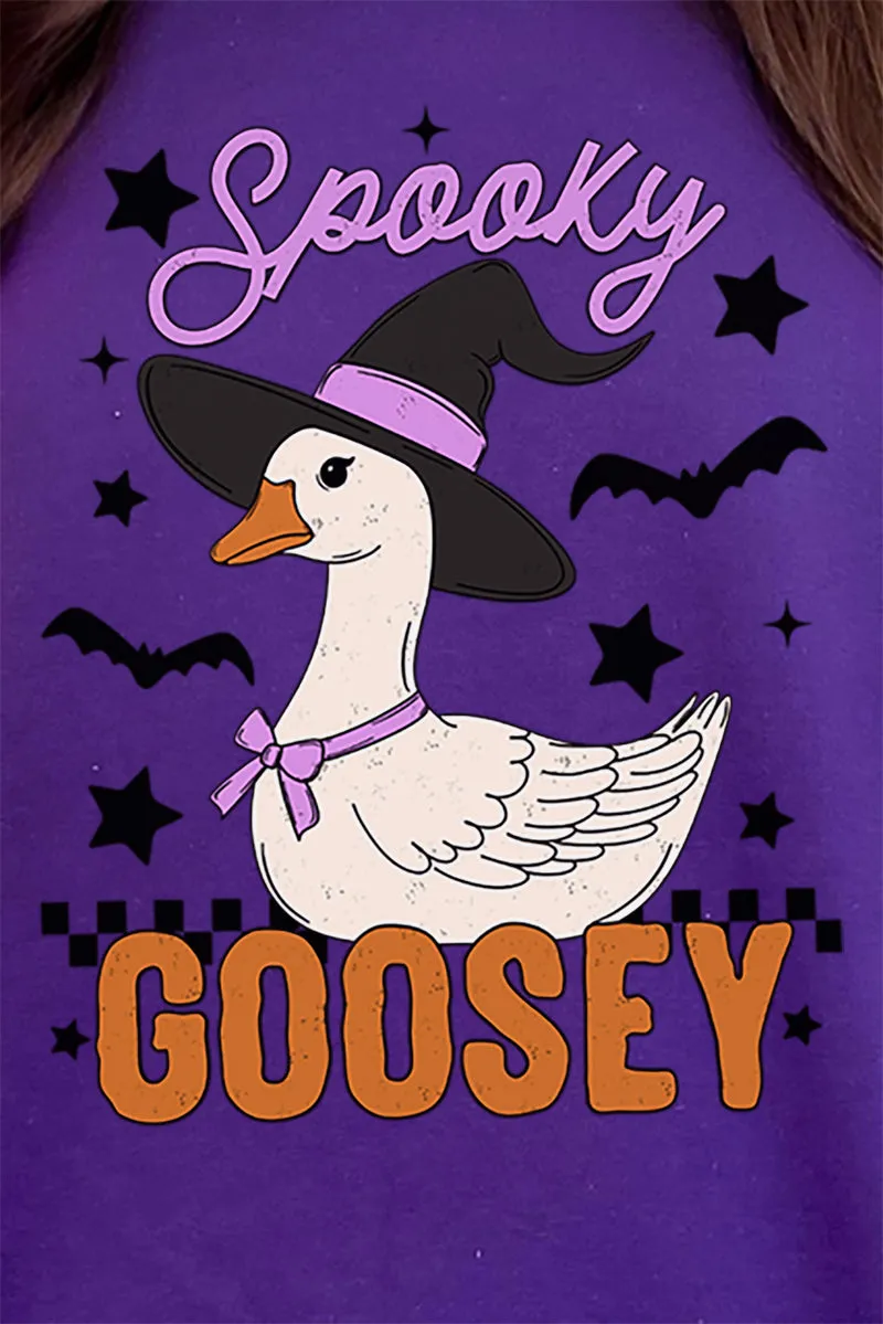 Spooky Goosey Unisex NuBlend Crew Sweatshirt