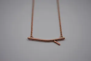 Sprout Rose Gold Roots Necklace