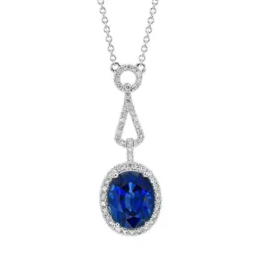 Sri Lanka Sparkling Natural Earth Mined Diamond Pendant