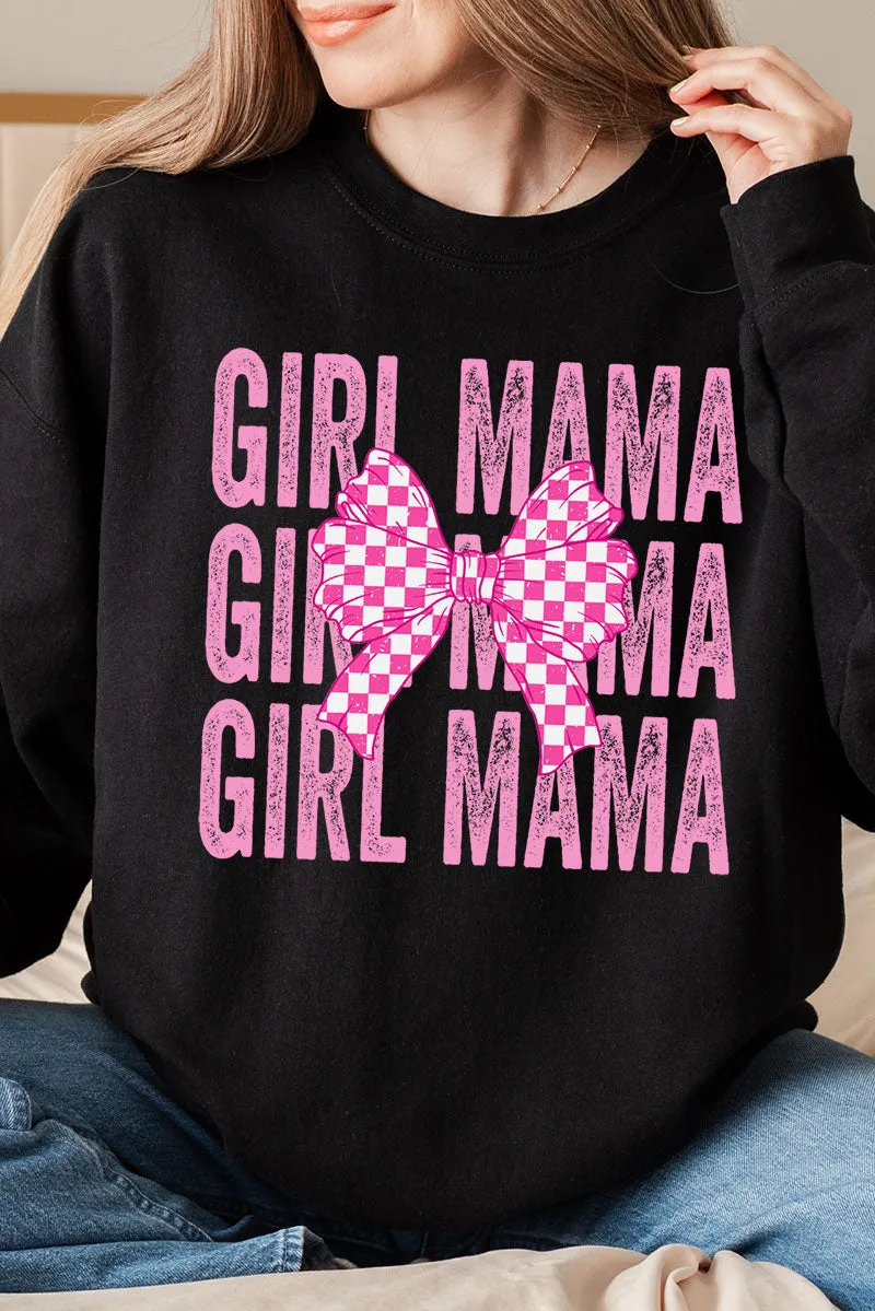 Stacked Coquette Girl Mama Season Unisex NuBlend Crew Sweatshirt