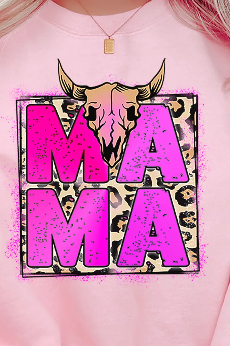 Steer Splatter Mama Unisex NuBlend Crew Sweatshirt