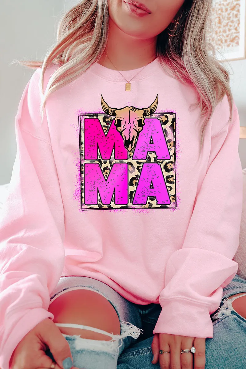 Steer Splatter Mama Unisex NuBlend Crew Sweatshirt