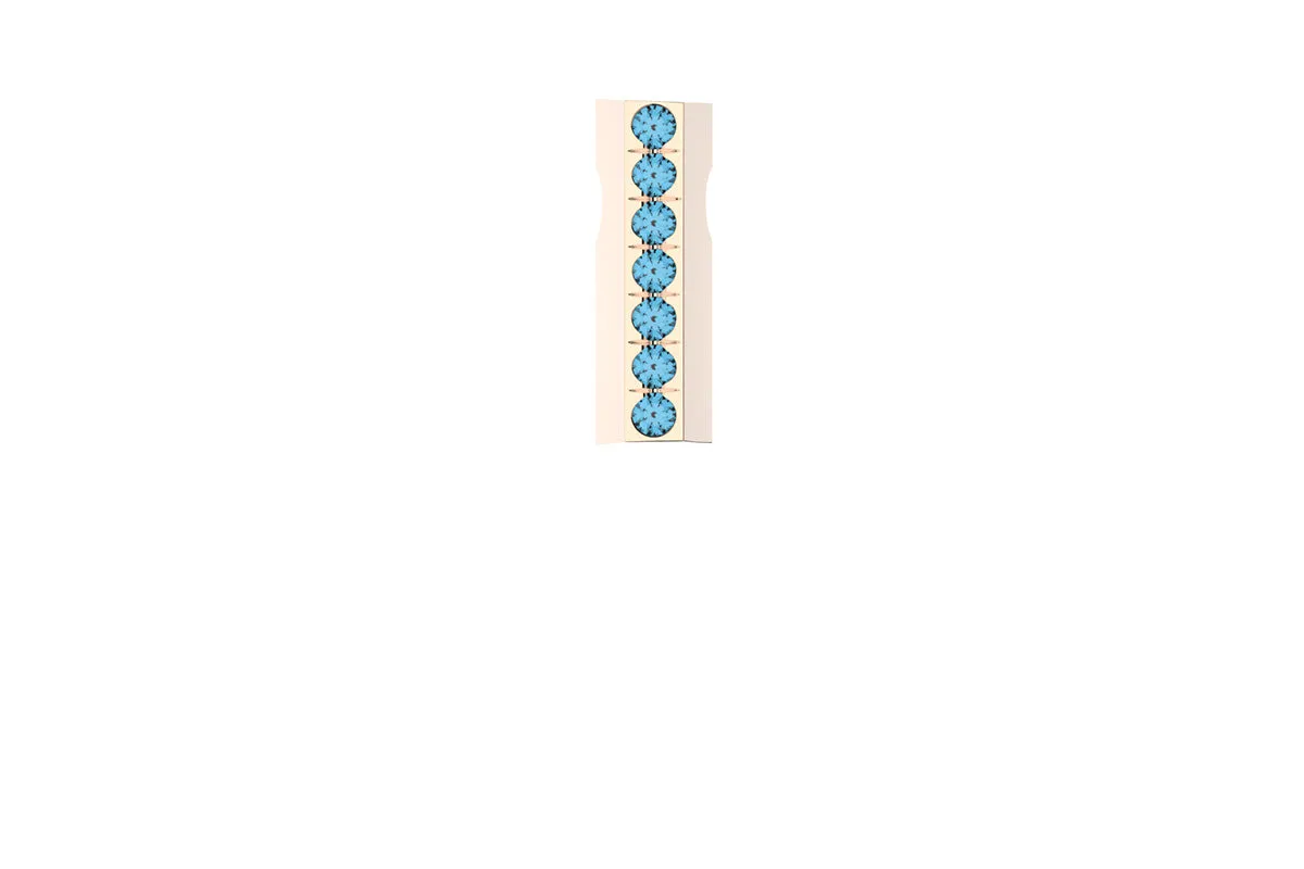 STONE BAR - 14k Birthstone Pavé  - Pendant