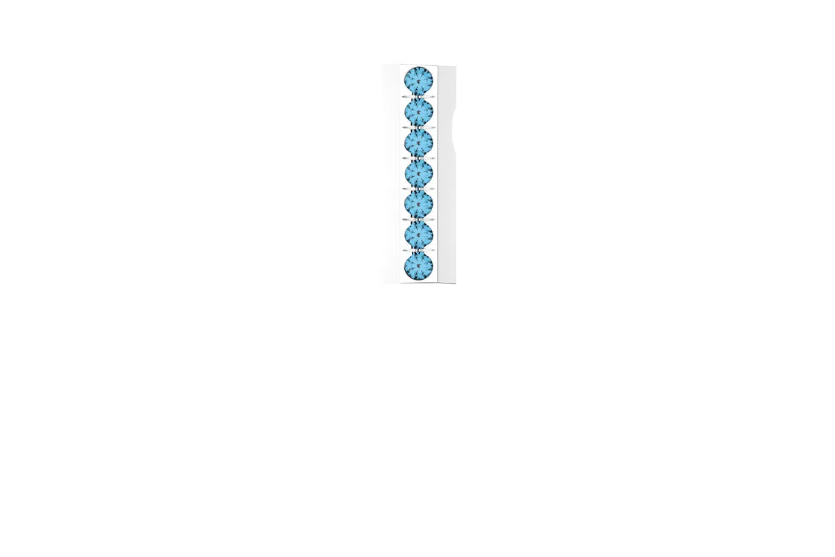 STONE BAR - 14k Birthstone Pavé  - Pendant