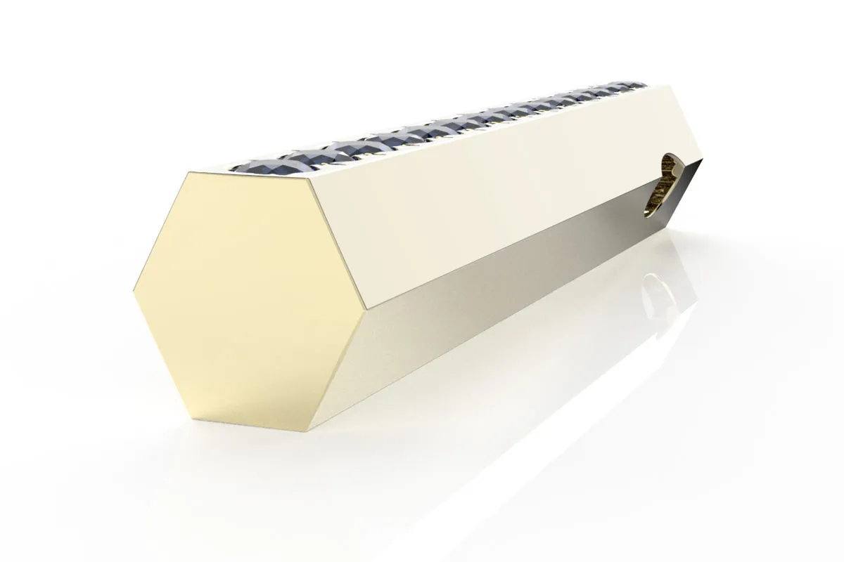 STONE BAR - 14k Birthstone Pavé  - Pendant