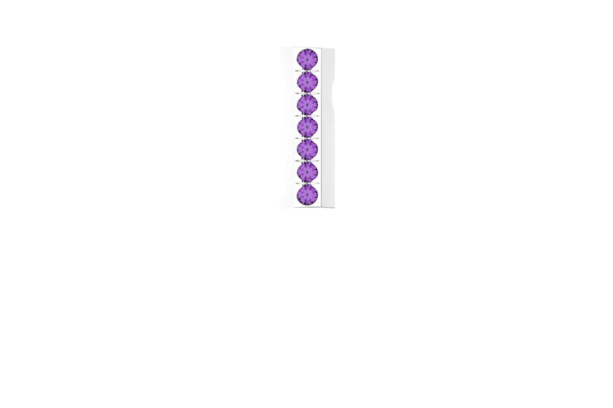STONE BAR - 14k Birthstone Pavé  - Pendant