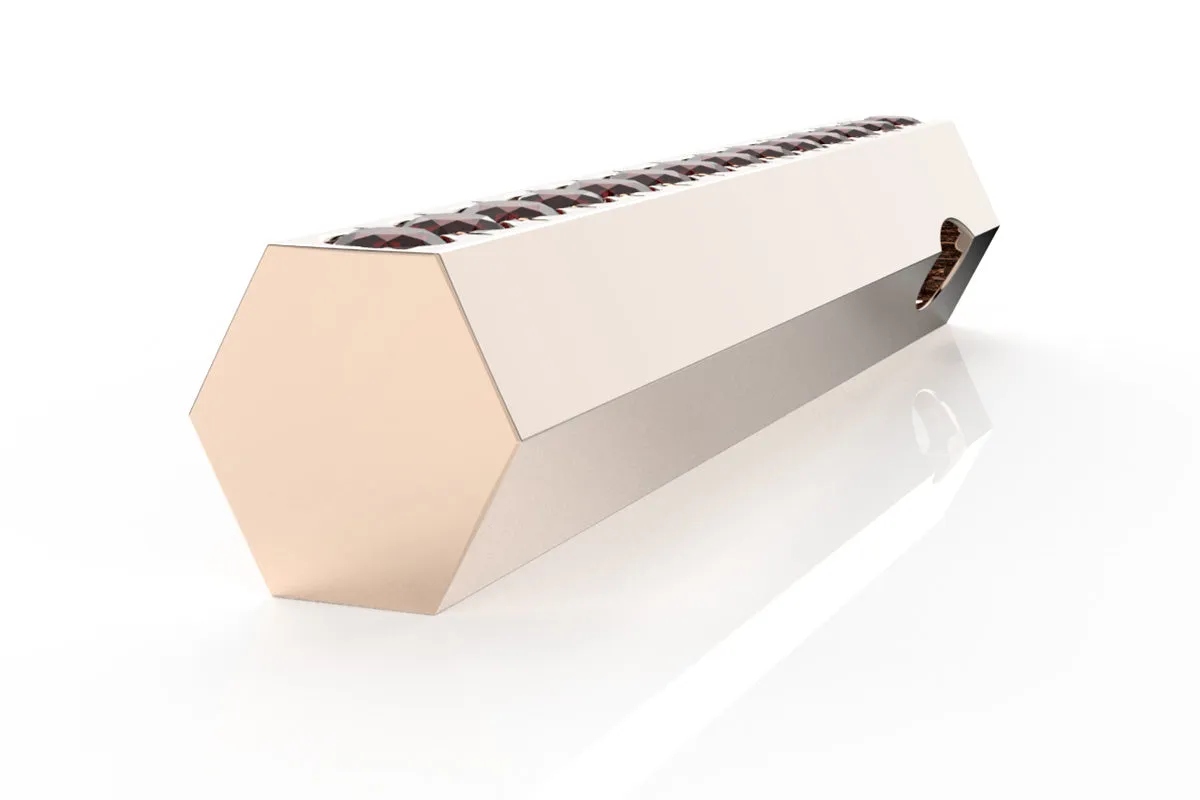 STONE BAR - 14k Birthstone Pavé  - Pendant
