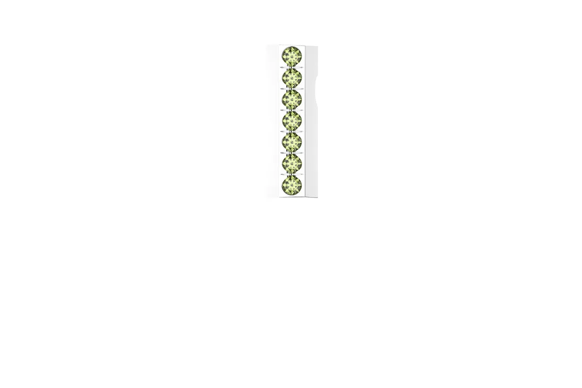 STONE BAR - 14k Birthstone Pavé  - Pendant