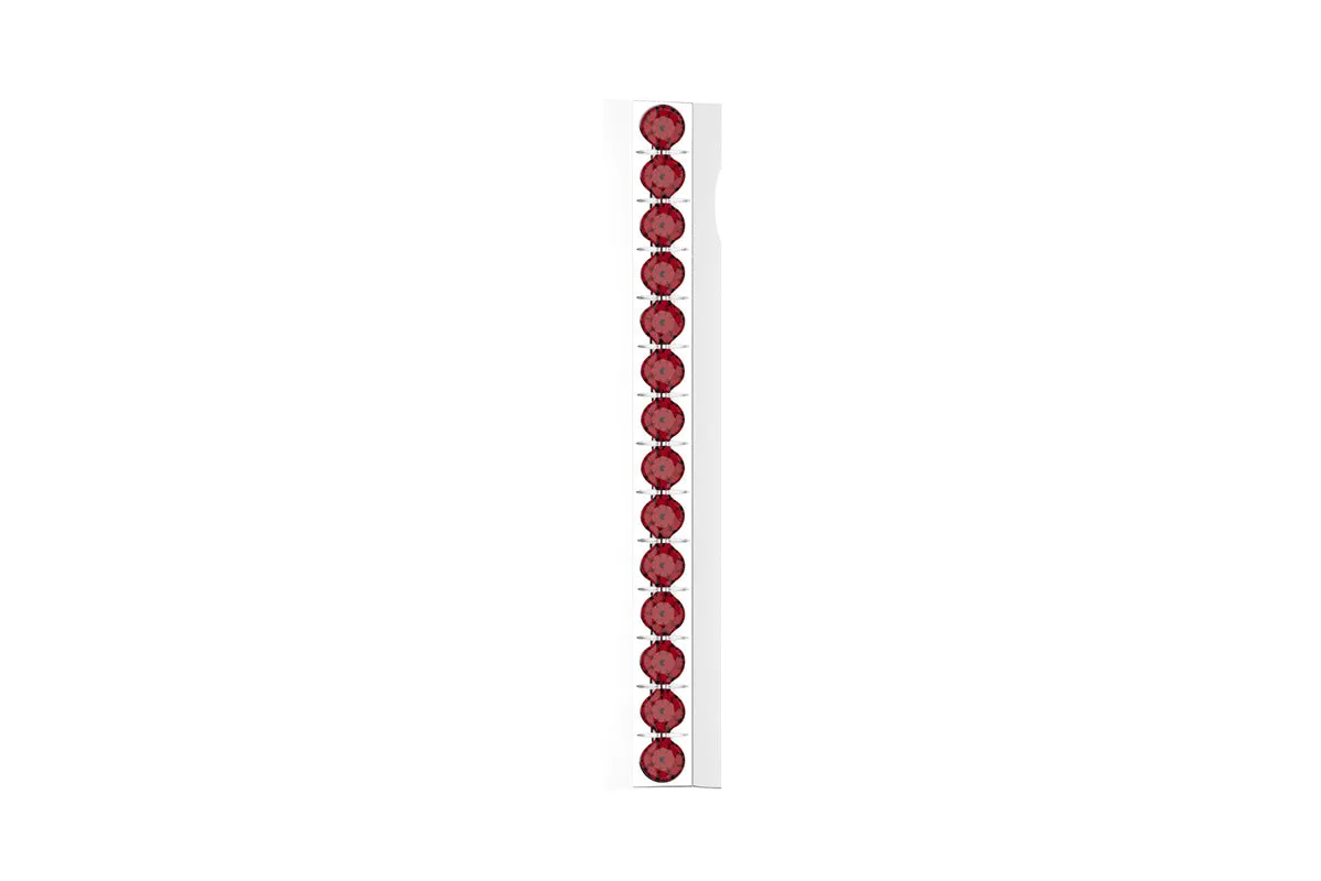STONE BAR - 14k Birthstone Pavé  - Pendant