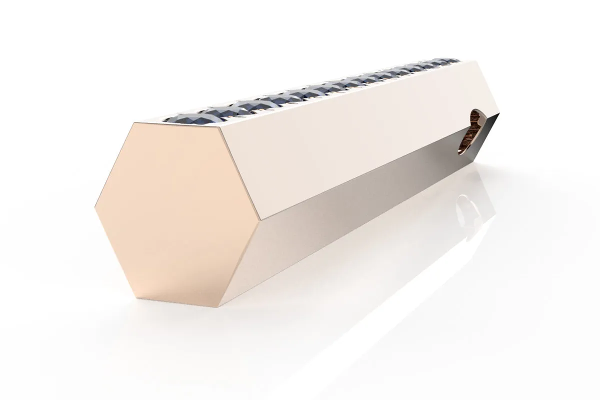 STONE BAR - 14k Birthstone Pavé  - Pendant