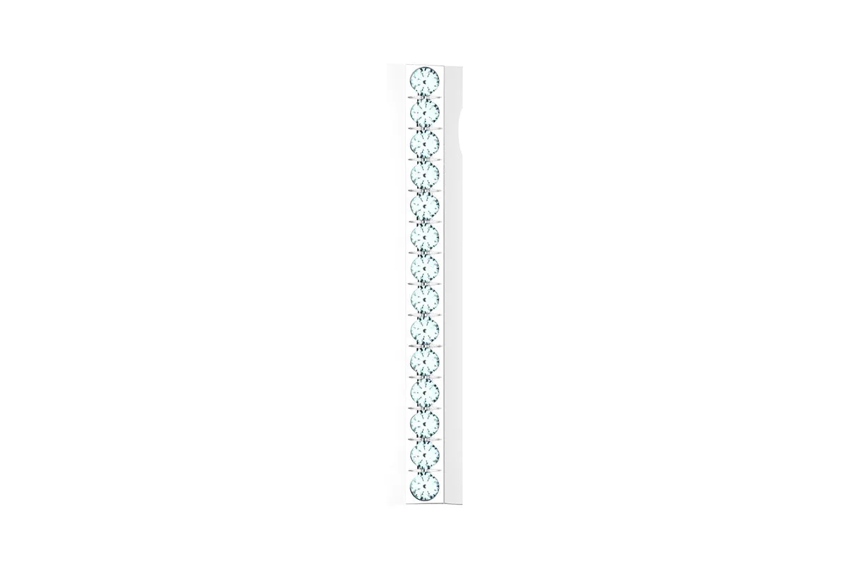 STONE BAR - 14k Birthstone Pavé  - Pendant