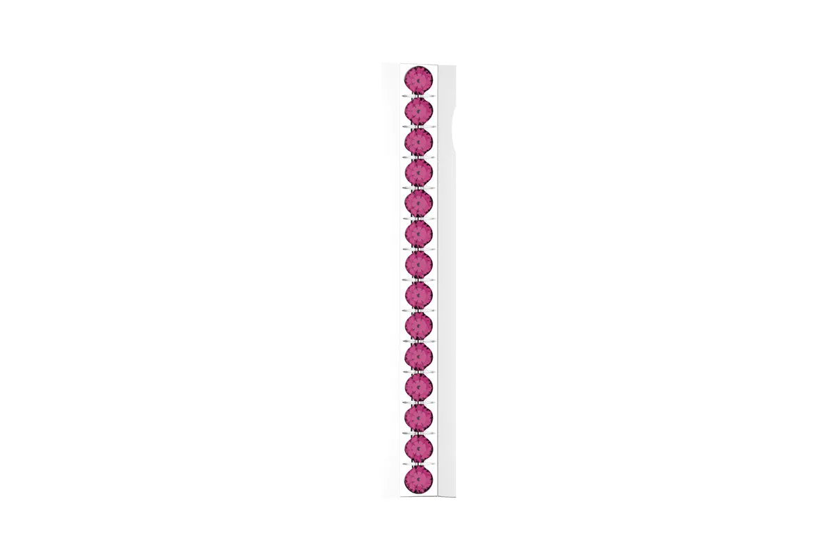 STONE BAR - 14k Birthstone Pavé  - Pendant