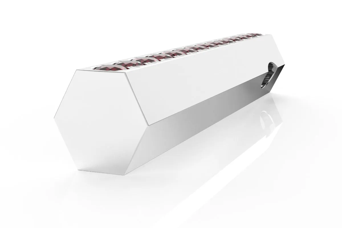 STONE BAR - 14k Birthstone Pavé  - Pendant