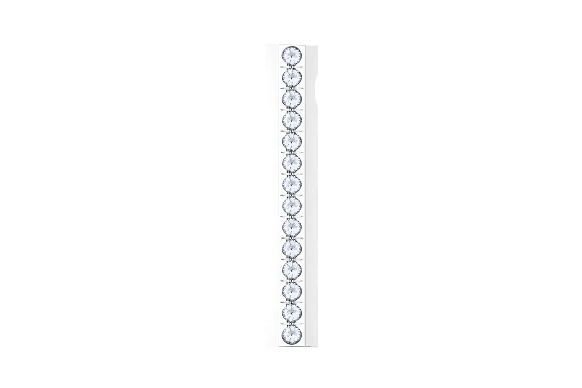 STONE BAR - 14k Birthstone Pavé  - Pendant