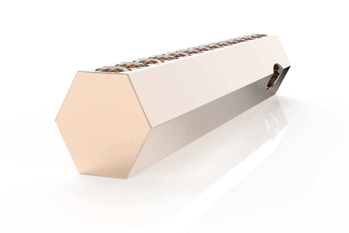 STONE BAR - 14k Birthstone Pavé  - Pendant
