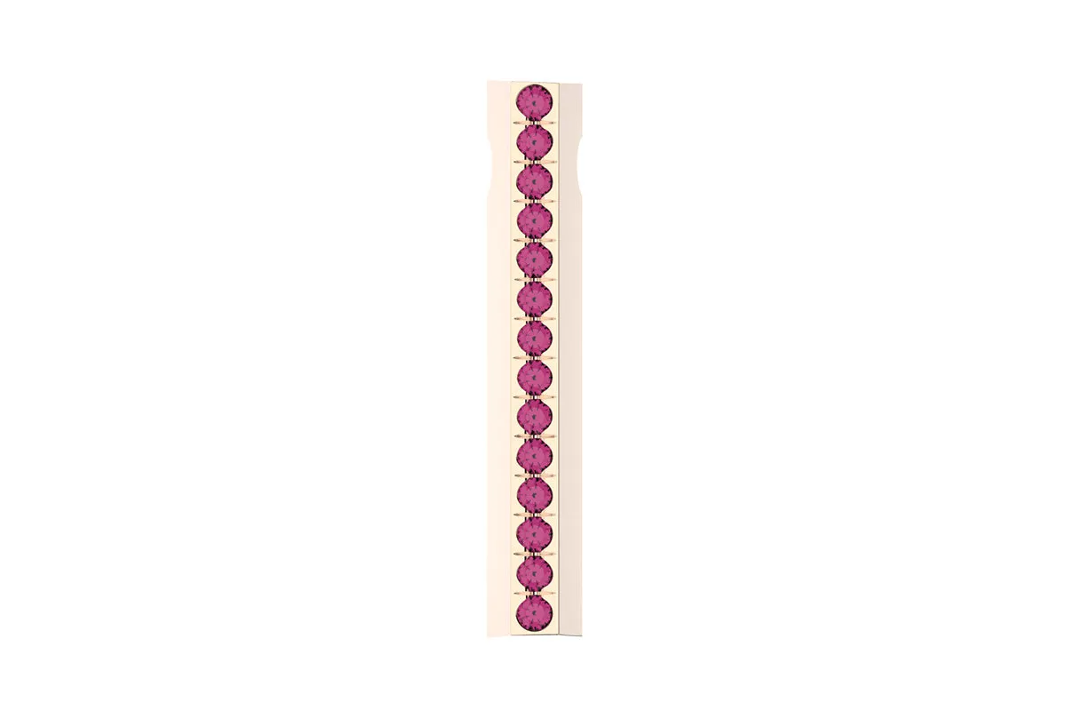 STONE BAR - 14k Birthstone Pavé  - Pendant