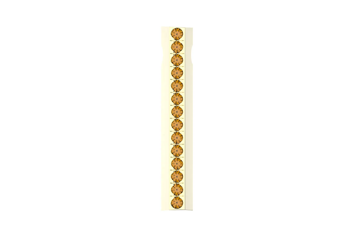 STONE BAR - 14k Birthstone Pavé  - Pendant