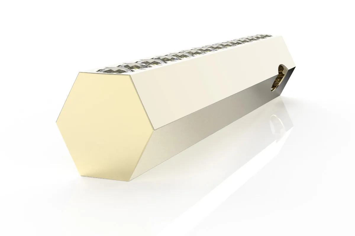 STONE BAR - 14k Birthstone Pavé  - Pendant