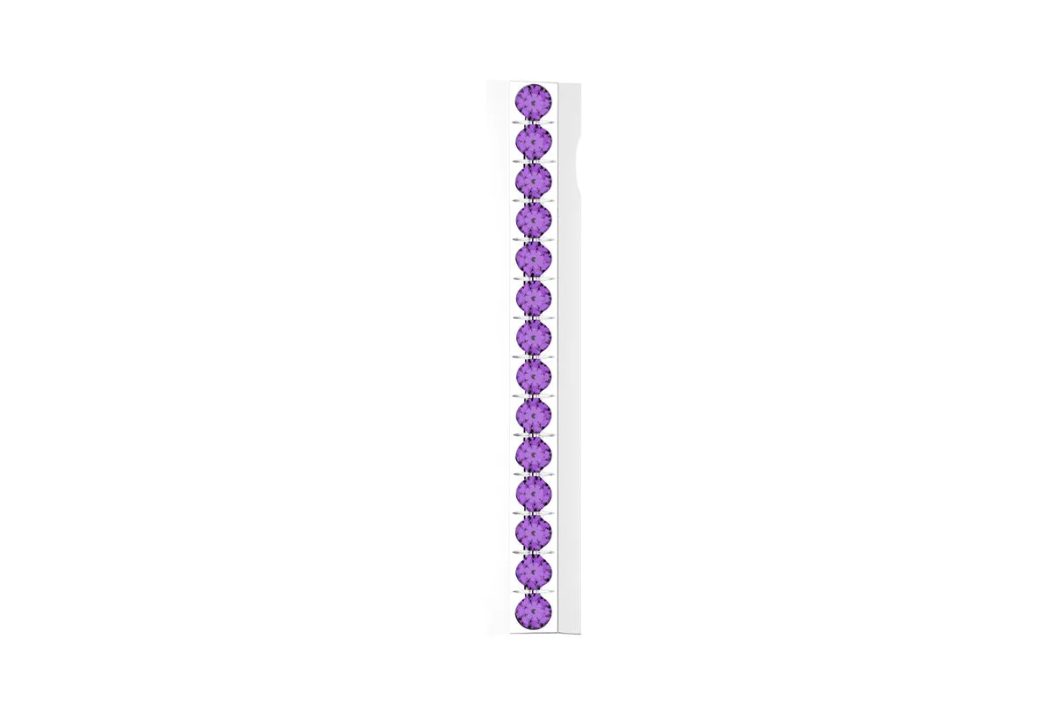 STONE BAR - 14k Birthstone Pavé  - Pendant