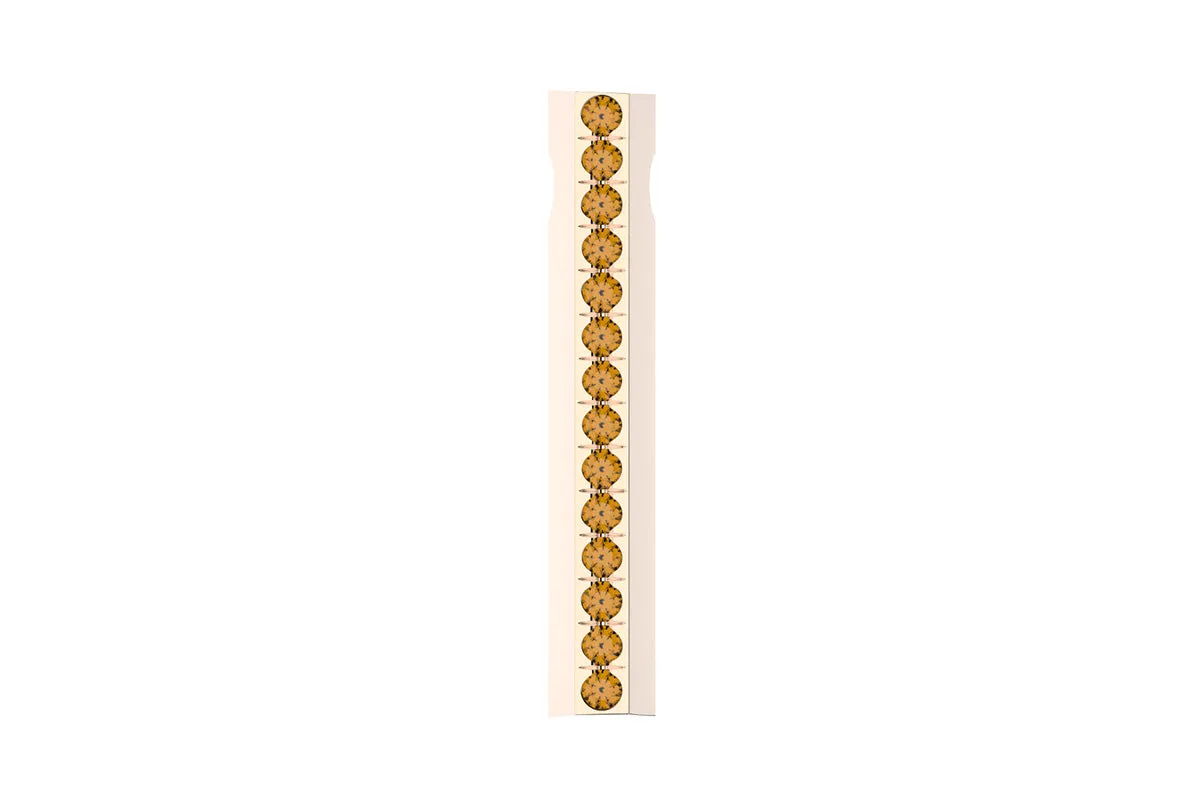 STONE BAR - 14k Birthstone Pavé  - Pendant