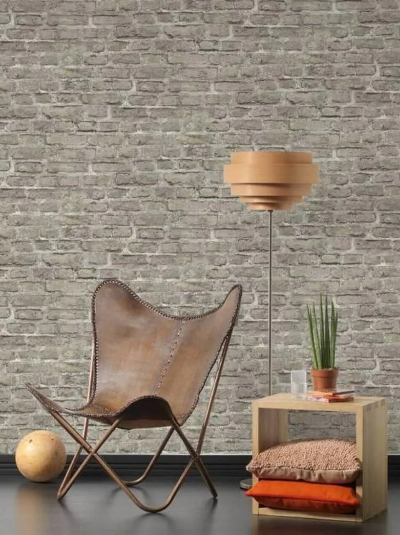 Street Brick Wallpaper (56 SqFt)