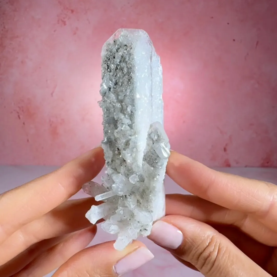 Sugar Danburite with Quartz | Aurora Mine, Charcas, San Luis Potosí, Mexico, 72g