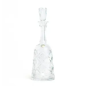 Tall Cut Crystal Decanter