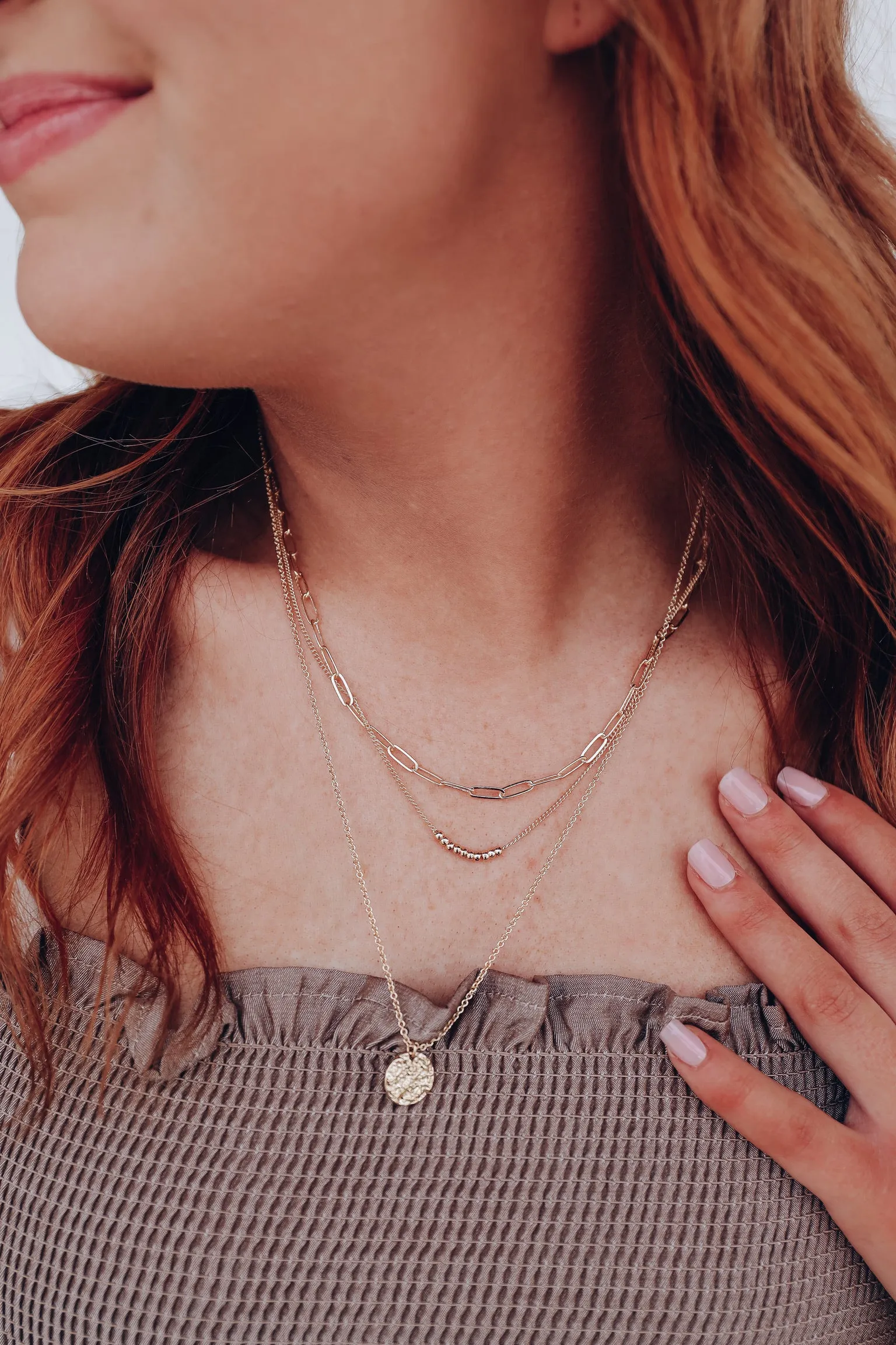 That Girl Layered Necklace - Gold