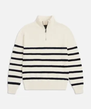 The Anaheim Knit - Cream Navy