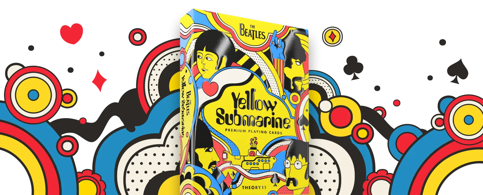 The Beatles Playing Cards by theory11 - Yellow Submarine