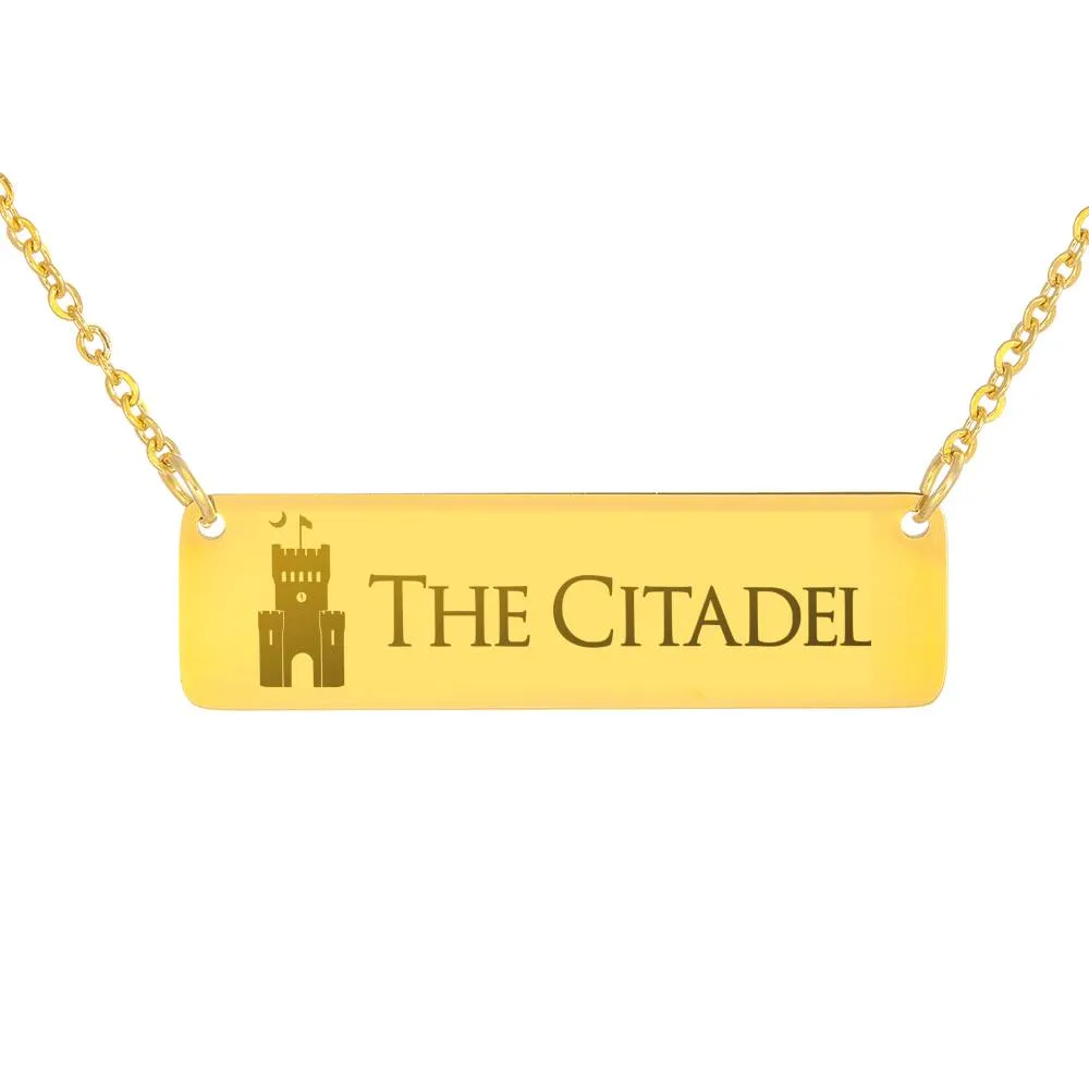 The Citadel Horizonal Bar Necklace