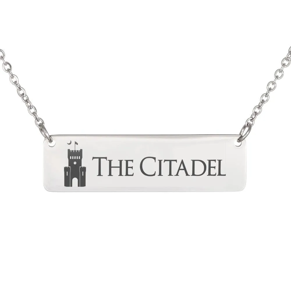 The Citadel Horizonal Bar Necklace