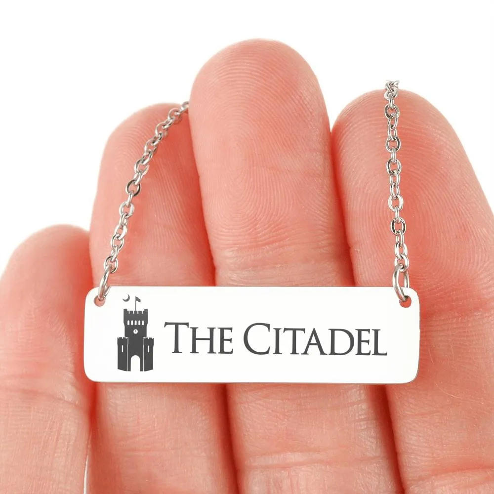 The Citadel Horizonal Bar Necklace