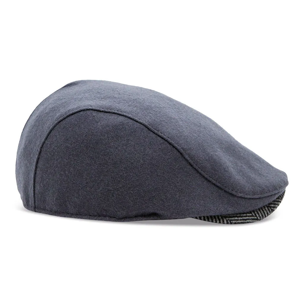 The Sidestreet Boston Scally Cap - Grey