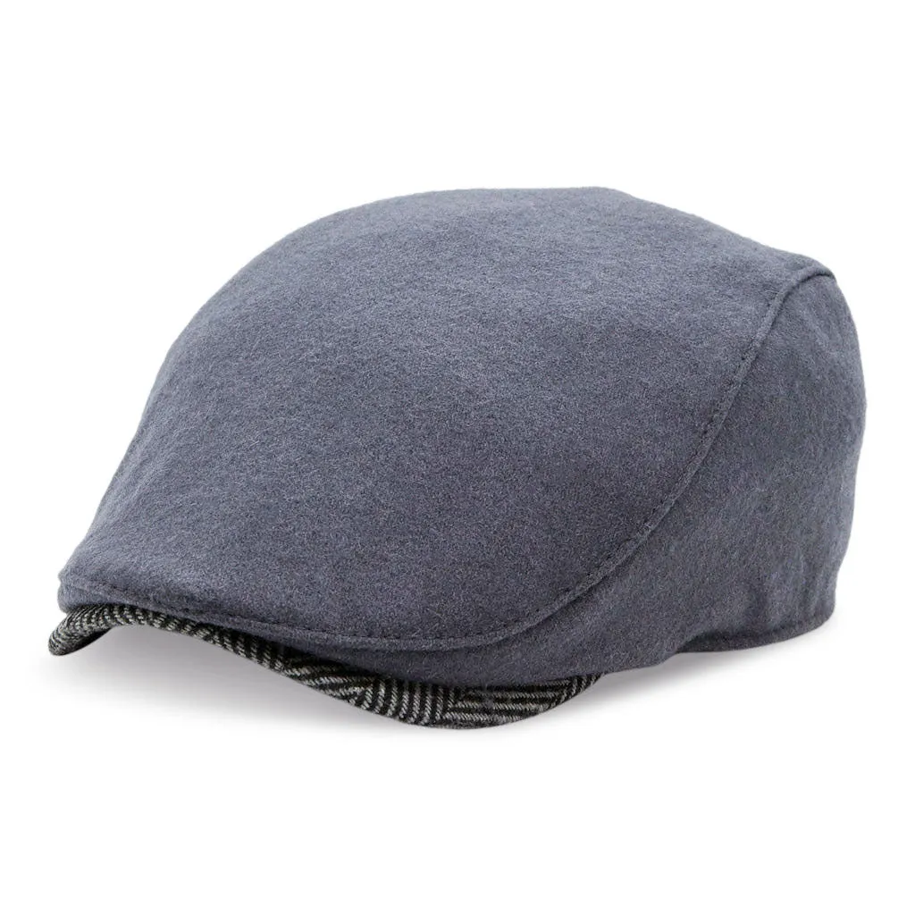 The Sidestreet Boston Scally Cap - Grey