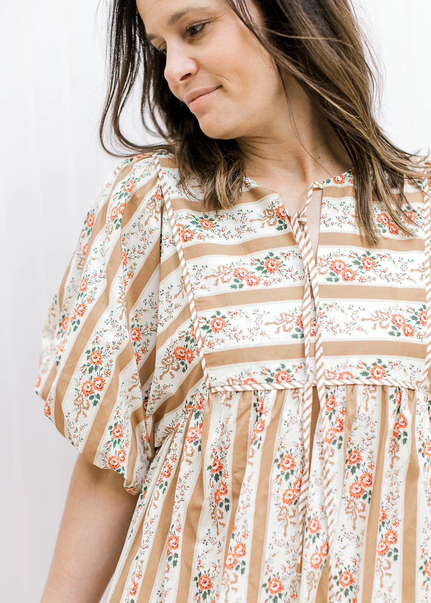 Timeless Pattern Midi Dress
