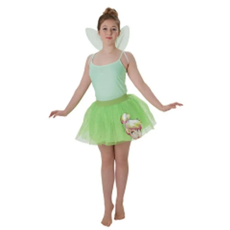 Tinker Bell Tween Tutu & Wings Set Size S