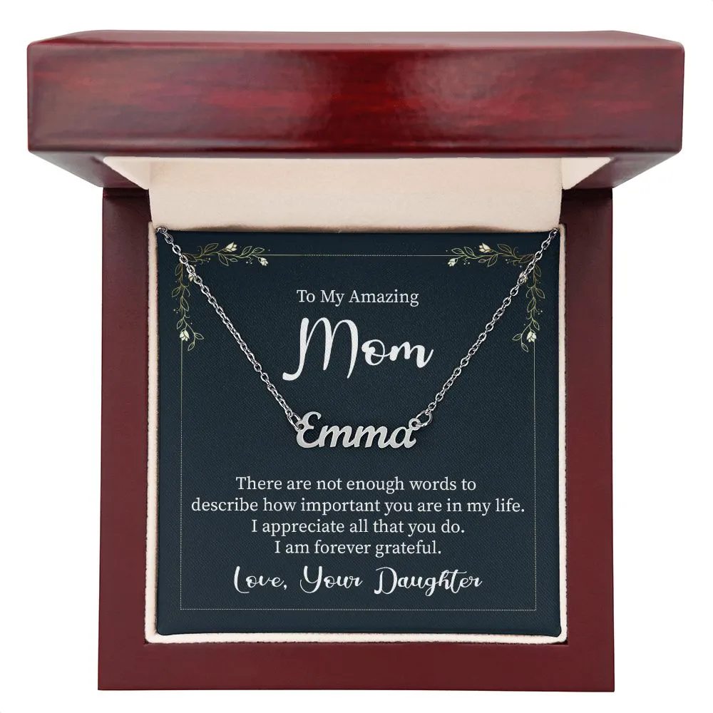 To my amazing mom - there are not enough words
