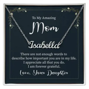 To my amazing mom - there are not enough words