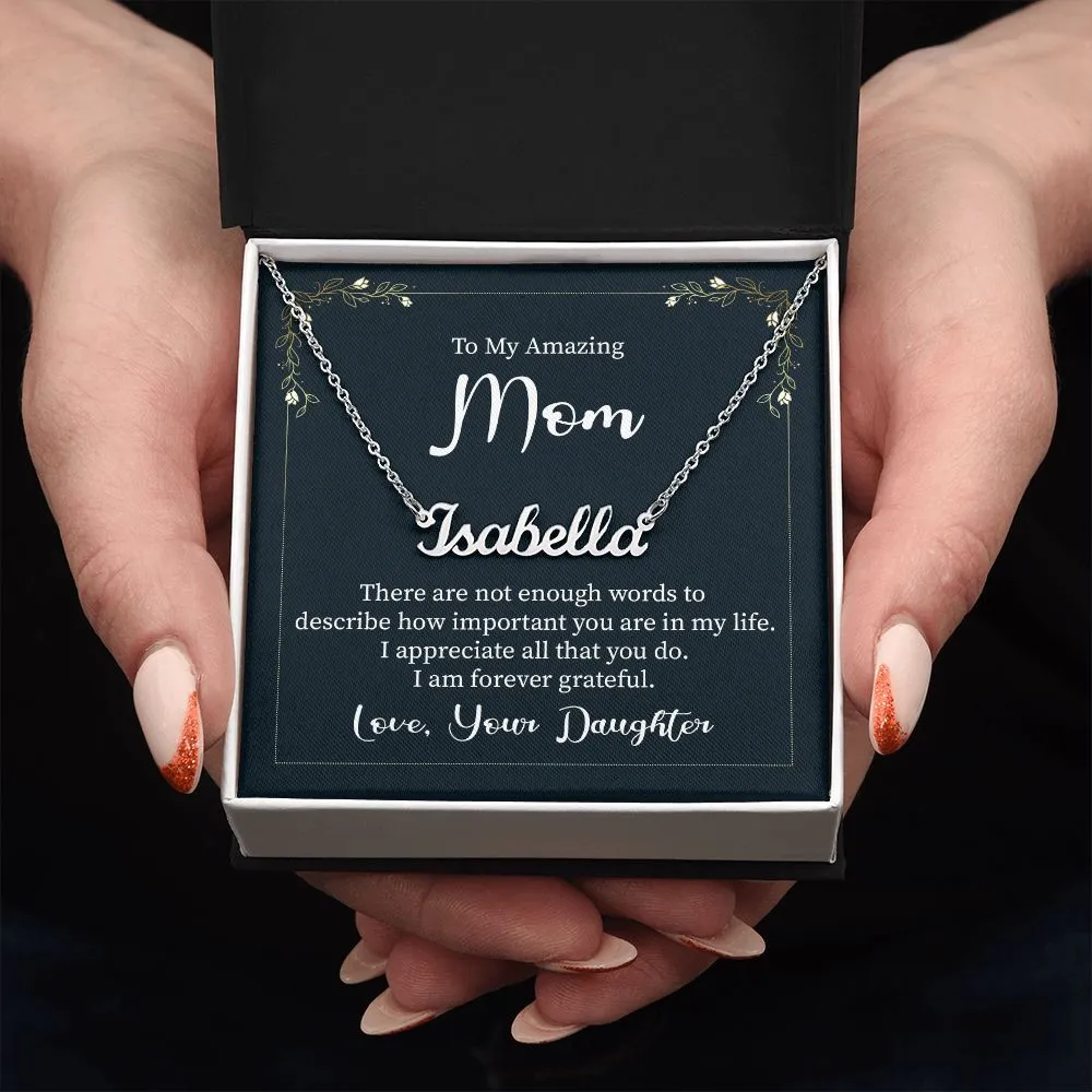 To my amazing mom - there are not enough words