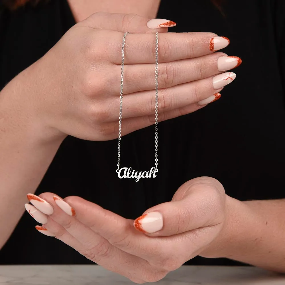To My Daughter | Personalized Name Necklace | This Old Lion