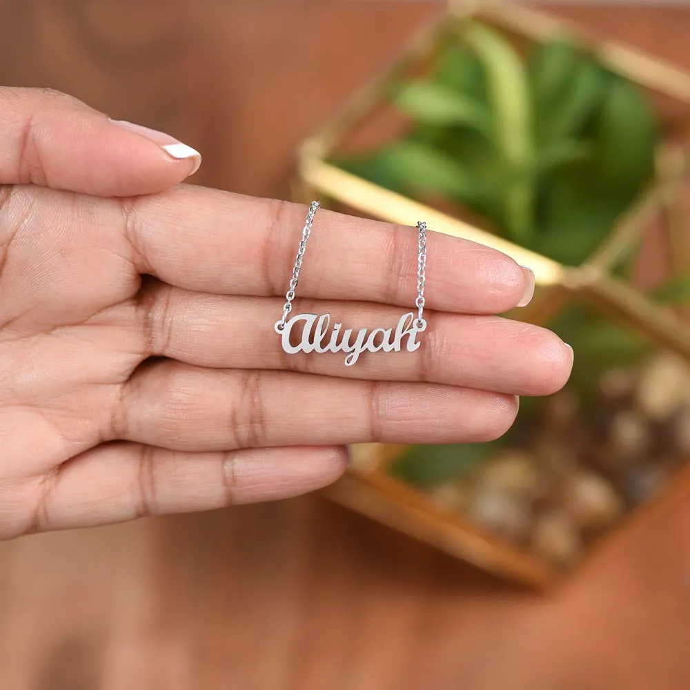 To My Daughter | Personalized Name Necklace | This Old Lion