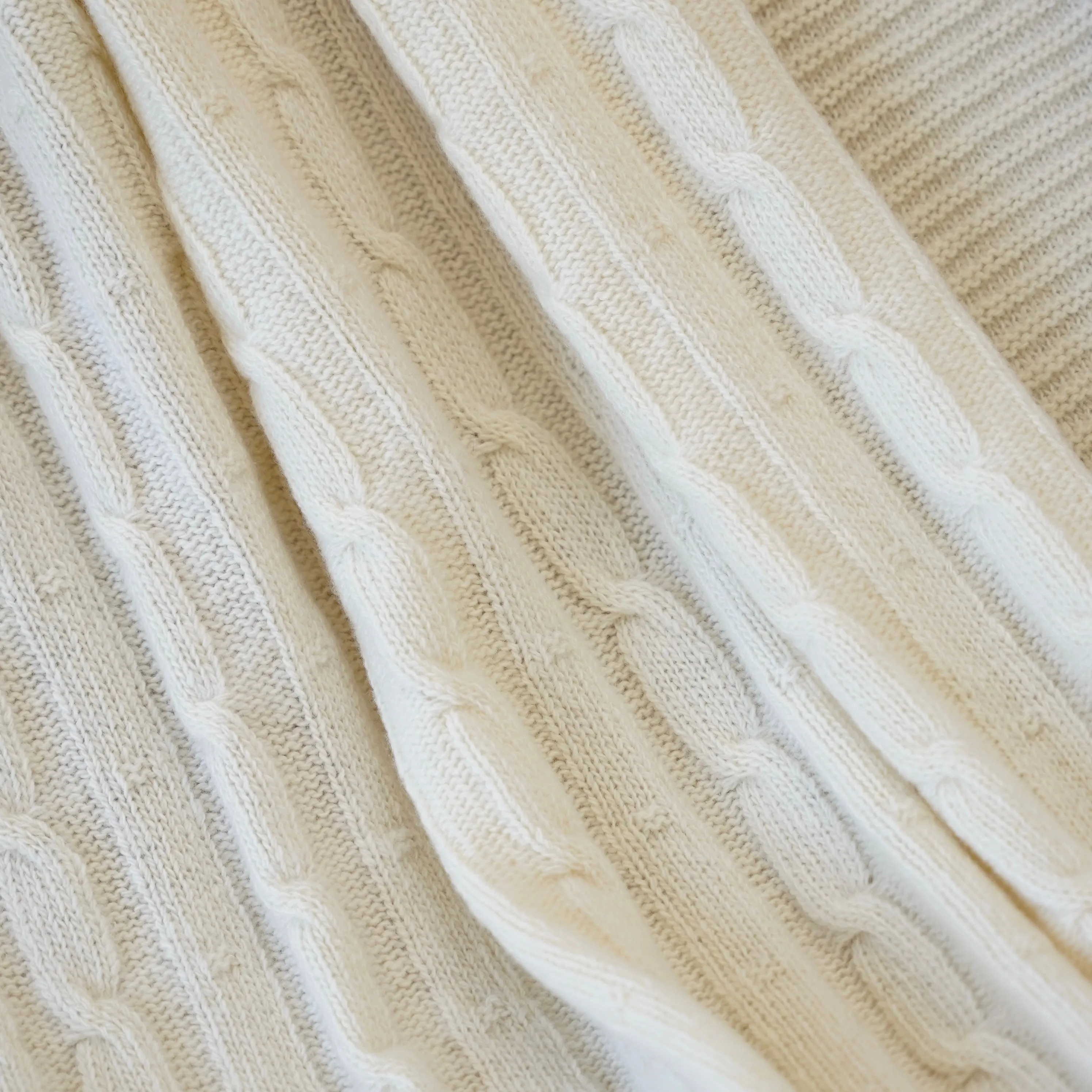 Treccia Wool & Cashmere Throw