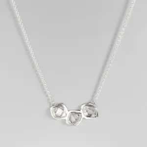 Tumbling Glacier Bib Necklace