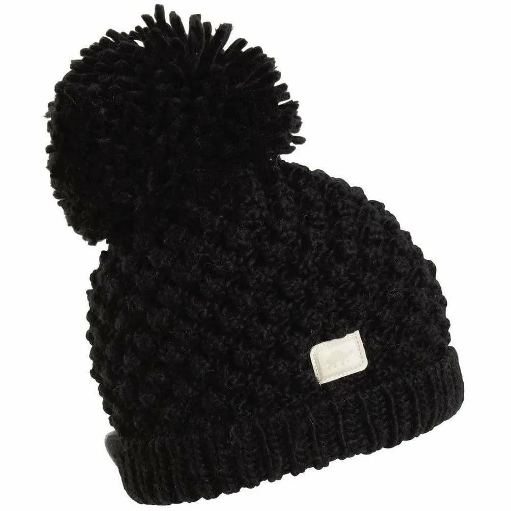 Turtle Fur Pop Up Pom Beanie