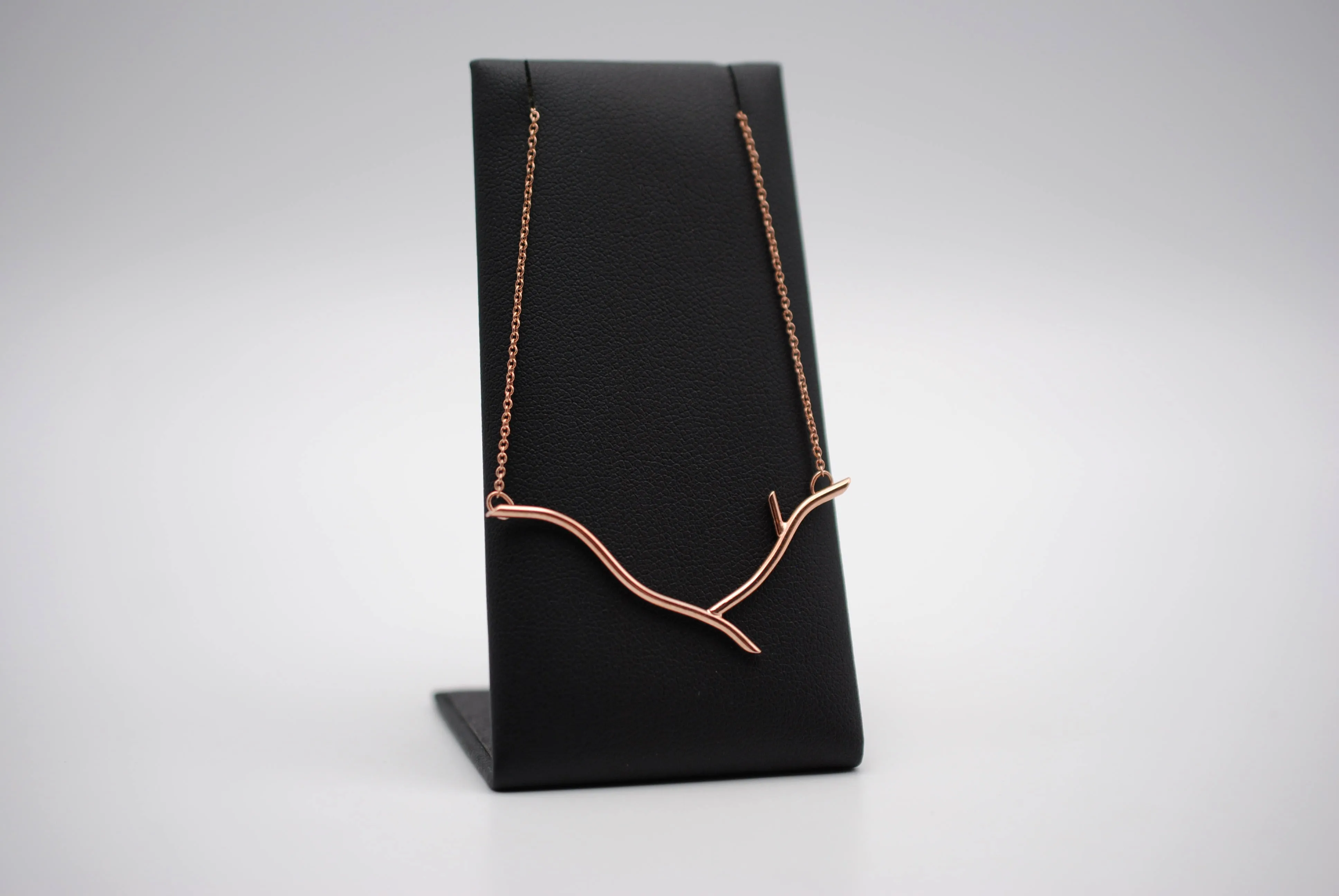 Twig Rose Gold Roots Necklace