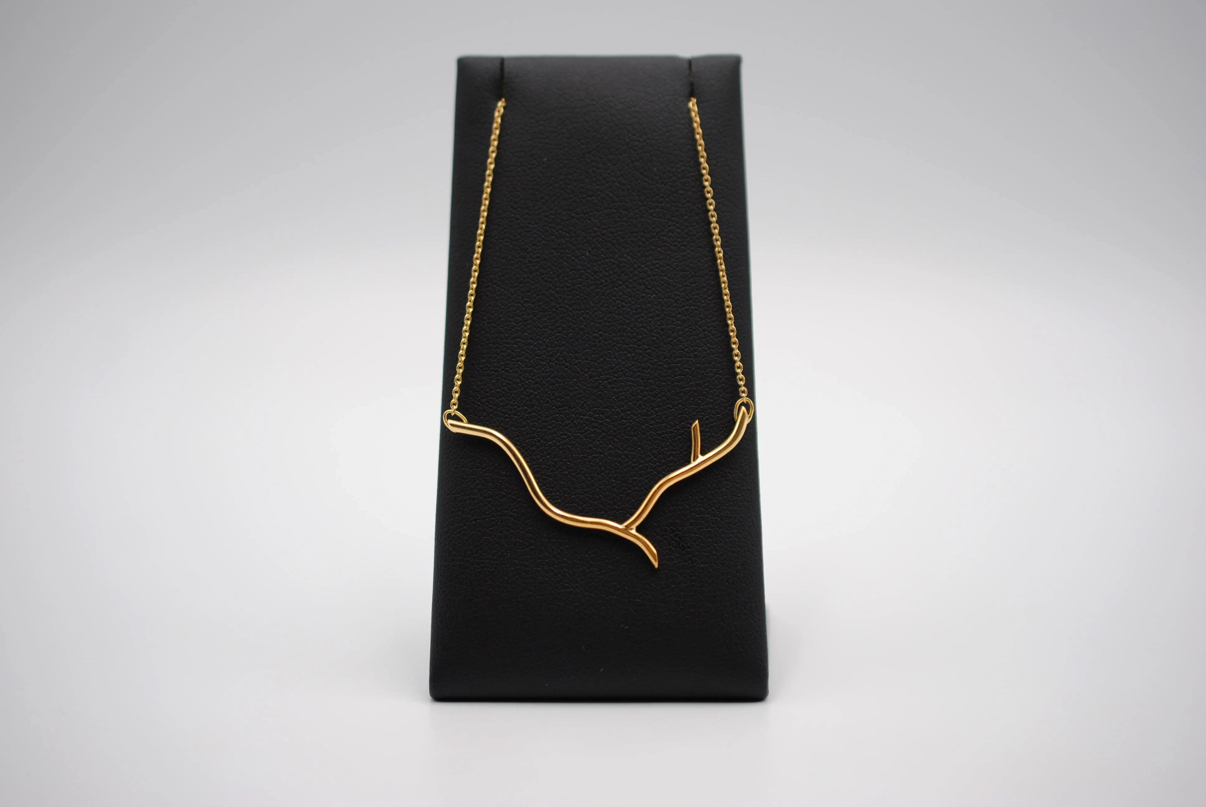 Twig Yellow Gold Roots Necklace