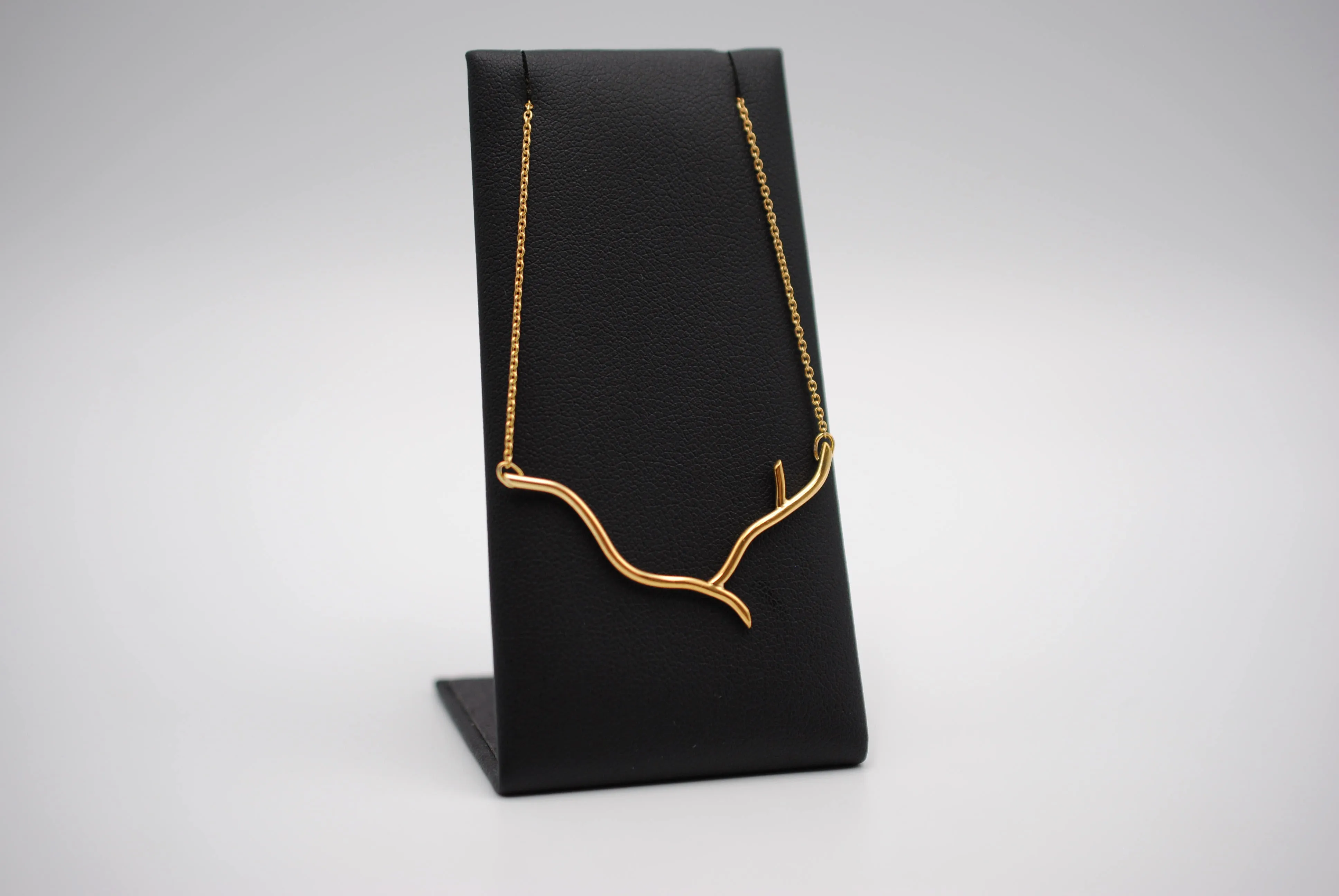 Twig Yellow Gold Roots Necklace