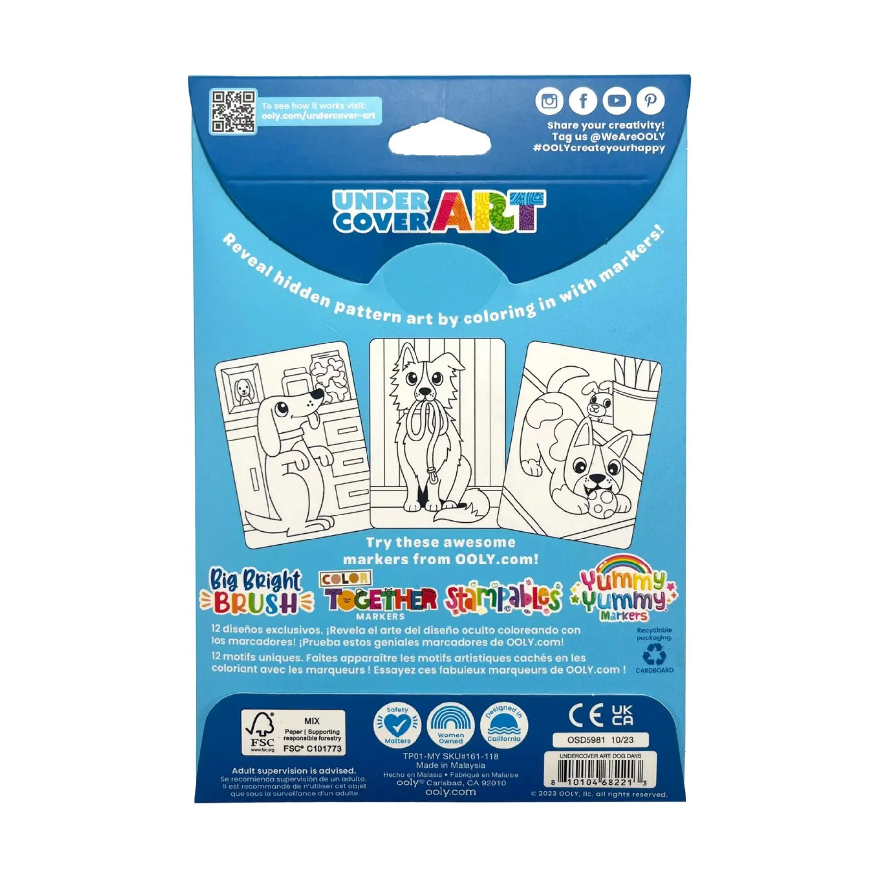 Undercover Art - Hidden Pattern Colouring Activity