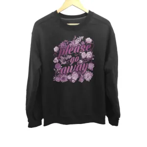 Unisex Please Go Away Sweatshirt - Introvert Shirt